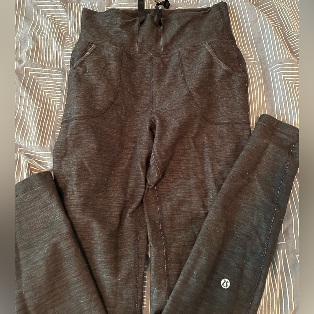 Lululemon grey jogger type pants